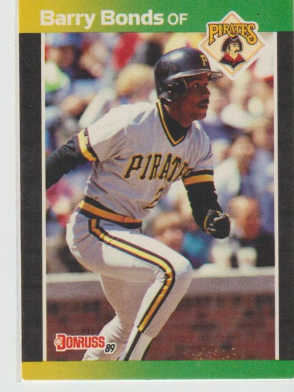 Barry Bonds 1989 Donruss Pittsburg Pirates #92